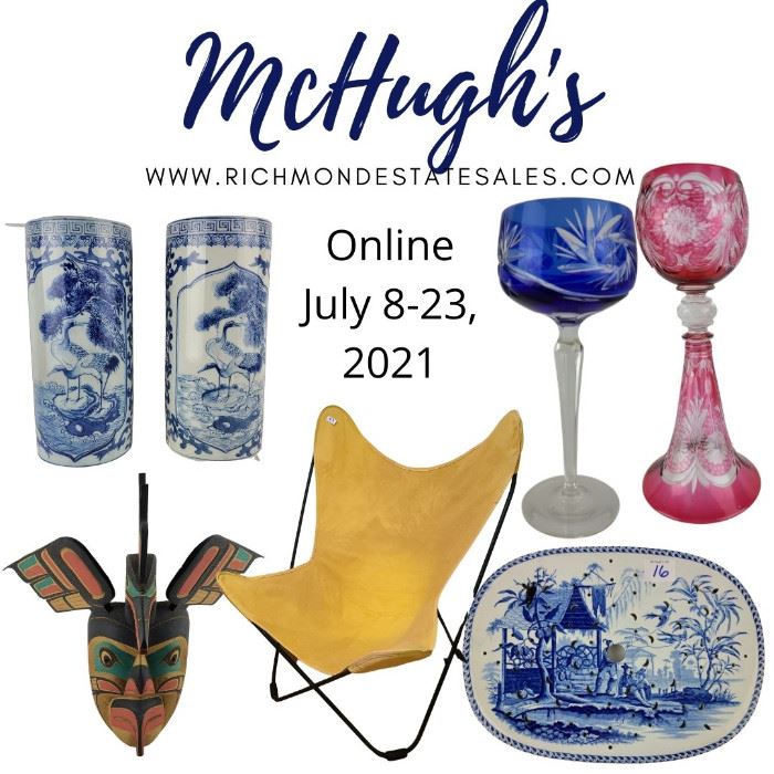 Online Estate Sale Auction, Fan home, antiques, lots of mid-century modern, toys, clothing and more!