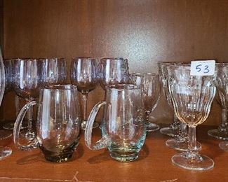 Lot of Glasses Several Mid Century Modern Vintage  Libbey Mugs and Continental Cups with Box 