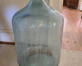 26" High Antique Glass Oversized Bottle