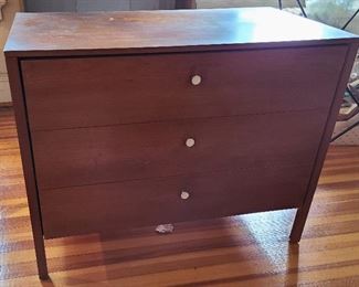 Mid-Century Modern Richmond Chest of Drawers

Designed and built by Fritz Bauder, Miller Manufacturing.  Good used condition with sun fading on top.  Solid piece of furniture.