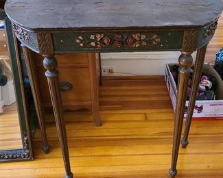 Antique 1920's Ladies Vanity & Mirror