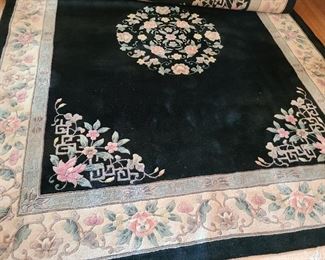 Wool Hand Knotted Chinese Style Rug 