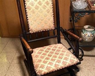 Antique rocker.