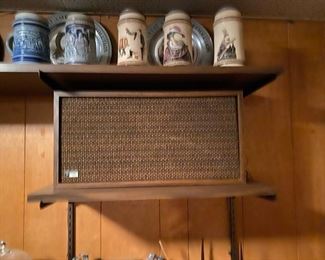 The Fisher vintage speakers 