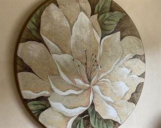 Large wall art. 40 “ diameter