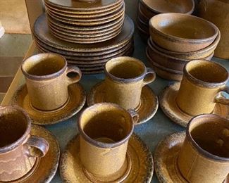 McCoy Canyon Mesa Stoneware Service for 6 USA
