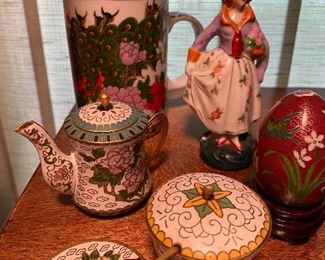 Oriental Cloisonné and other Decorative Items 