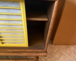 Detail of Ficks Reed Credenza