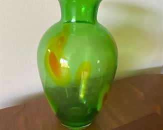 Unique Art Glass Vase
