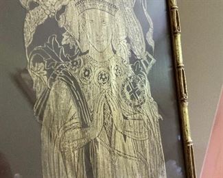 Tombstone Rubbing, from Kent, England