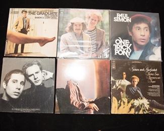Lot Of Records Simon And Garfunkel And Paul Simon