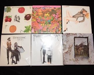 Lot Of Records Fleetwood Mac, The Cars, Cream And Led Zeppelin