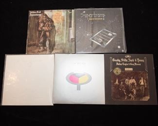 Lot Of Records Jethro Tull, Supertramp, Crosby Stills Nash And Young