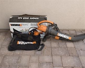 Worx All In One Blower And Mulcher