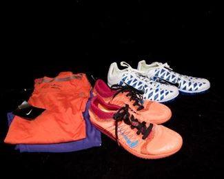 Womens Nike Running Cleats And Nike Clemson Tigers Running Clothes *New With Tags*