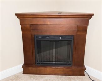 Corner Electric Fireplace