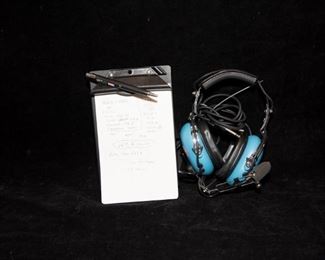 Sigtronics Aviation Headset and Kneeboard