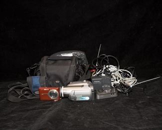 Casio Camera And Panasonic Camcorder