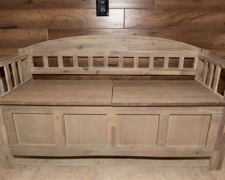 Mud Room Storage Bench