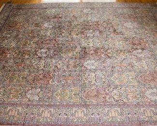 Silk Moharamat/Kheshti Turkish Rug
Approximately 12' x 9.5'