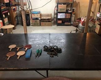 Antique Ping Pong Table