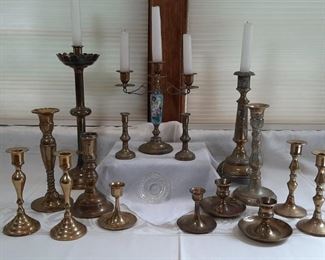Brass Candlestick Assortment