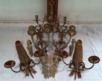 Brass Wall Sconces