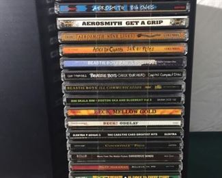 CD Storage Carousel with Nearly 100 CDs