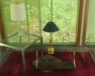 Glass, Gold, and Chrome