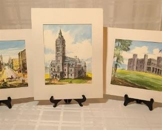 Limited Edition Watercolor Renderings