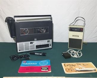 Pair of Vintage Tape Recorders