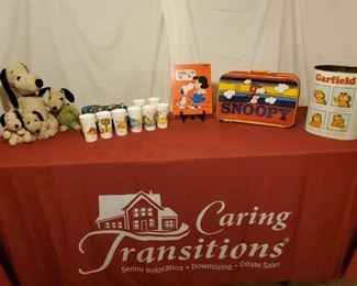 Peanuts and Garfield