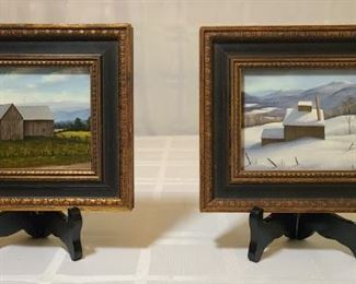 Set of Arthur Jones Paintings