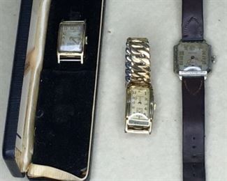 Vintage Hamilton Wrist Watches