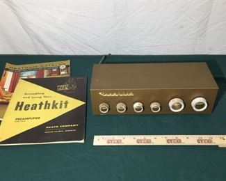 Vintage Heathkit Preamplifier