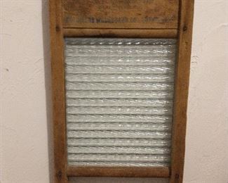 NOT Baccarat - antique washboard