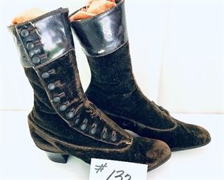 Victorian boots 9”L. $45