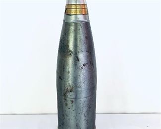 Polished metal artillery shell WW2 
 19” t.   $350