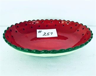 Watermelon bowl. 12”L  $13