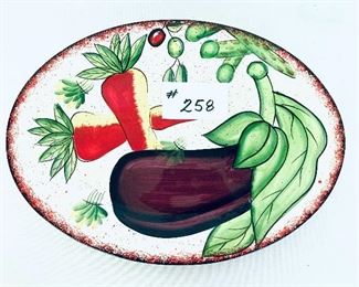 Citrus Grove Platter.  $18”L

