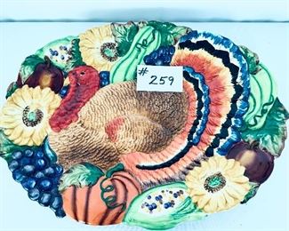 turkey Platter 19”L $25