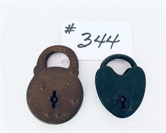 Pair of old locks. $45