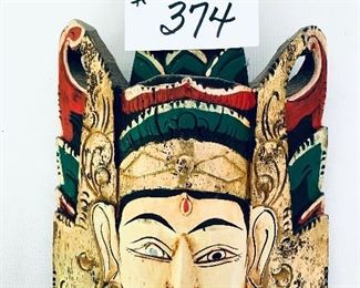 I wouldn’t oriental style face mask 8 inches wide 12 inches tall $25