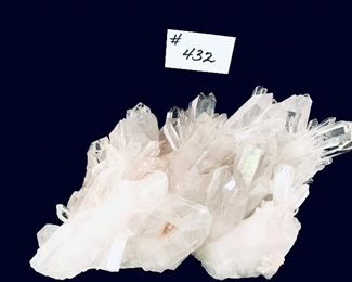 Quartz crystals.  Possibly calcite crystal
9”wide. 13L.  $150