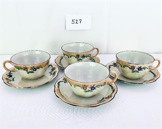 4 cup and saucers $48
