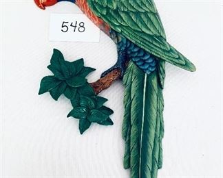 Plastic parrot 18 long $24