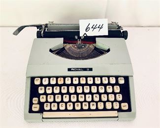 Royal typewriter 11 inches wide 
$75 dollars