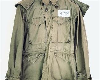 World War II army field jacket 
see photos $39