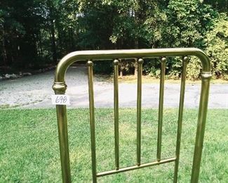 Vintage youth size brass bed 
76 long 36 wide $350