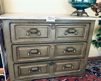 Vintage/ antique marble top dresser. 
See photos for imperfection. 
42w 19d32t   $365